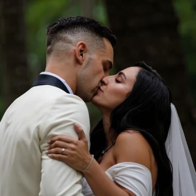 Maitê Lo Sardo celebra 4 dias de casamento com Léo Ortiz, do Flamengo