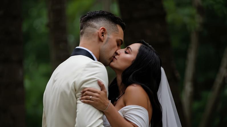 Maitê Lo Sardo e Léo Ortiz — Foto: Créditos: @diasweddings