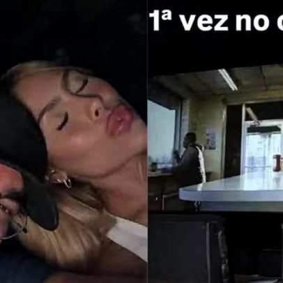Luan Pereira se emociona ao ir ao cinema pela primeira vez