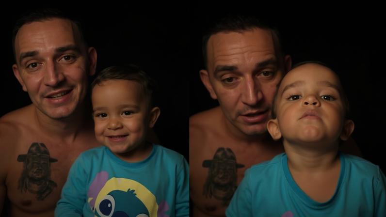 João Gomes se emociona ao ver o filho mais velho cantando sua música