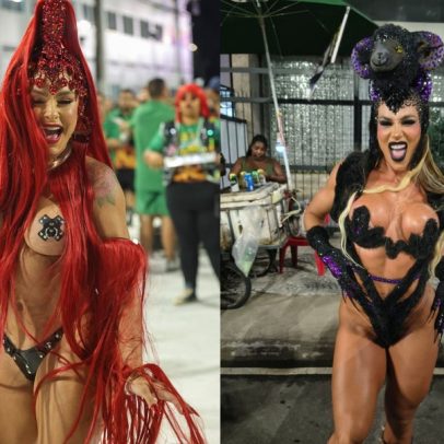 Musas e Rainhas se destacam em ensaio técnico na Sapucaí