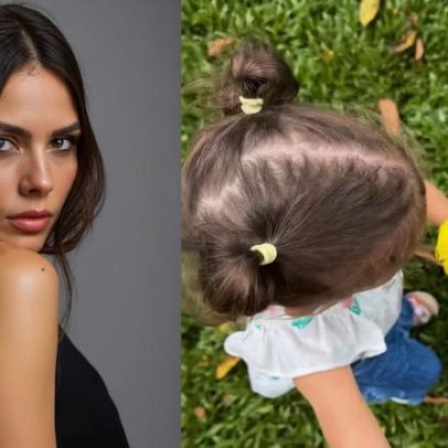 Amanda Kimberlly mostra fotos fofas de Helena, filha de Neymar