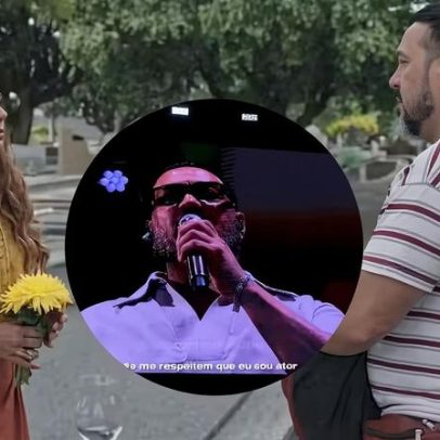 Belo manda recado aos fãs sobre contracenar com Viviane Araujo em 'Três Graças'