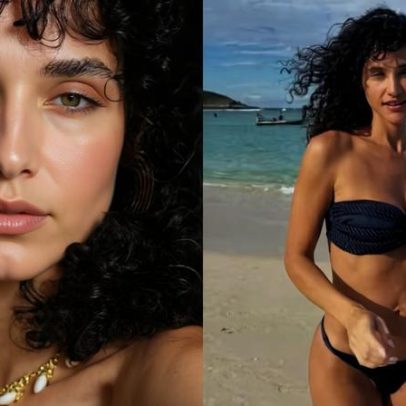 Débora Nascimento mostra fotos de viagem em St Barth