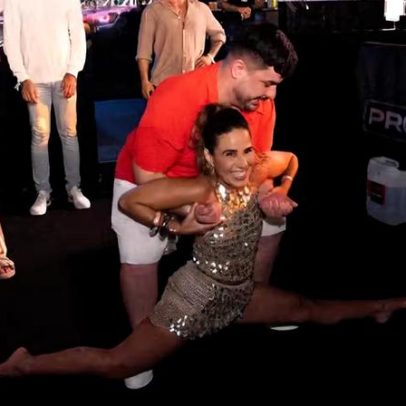 Wanessa surpreende ao fazer espacate em show de Zezé Di Camargo no navio