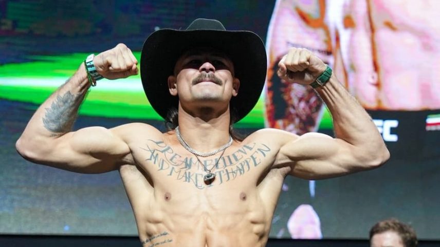 Diego Lopes estará em ação no UFC 325 (Foto: Reprodução Twitter ufc)
