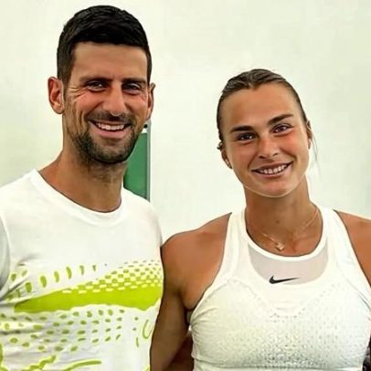 Djokovic brinca com recorde perdido para Sabalenka