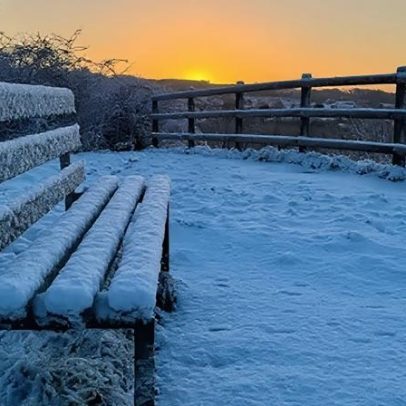 Novo alerta âmbar de neve pesada atinge toda a região