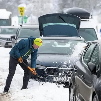 Aviso meteorológico ampliado para âmbar com mais neve prevista na Escócia