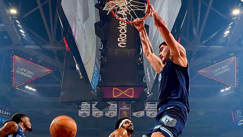 NBA Grizzlies Zach Edey