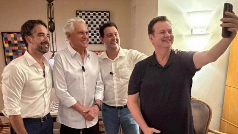 Eduardo Leite, Ronaldo Caiado, Ratinho Jr. e Gilberto Kassab