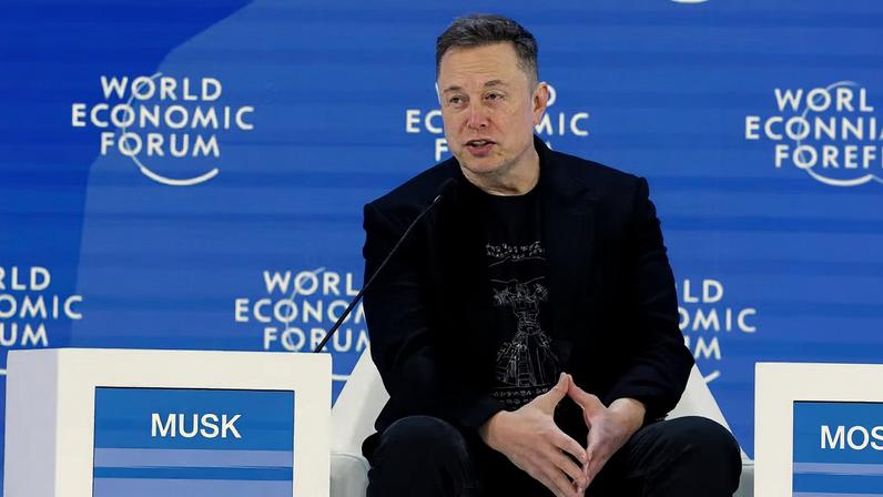 Elon Musk — Foto: Reuters/Denis Balibouse