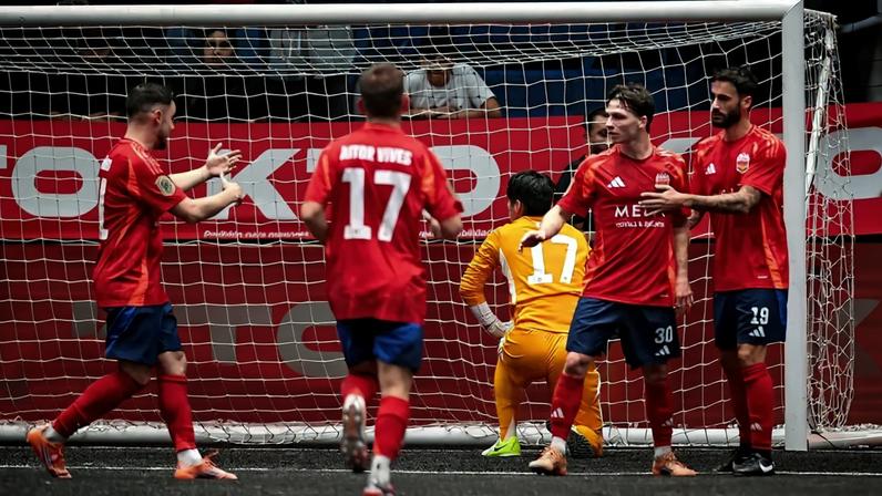 Espanha vence Peru na Kings World Cup (Foto: Reprodução/ X)