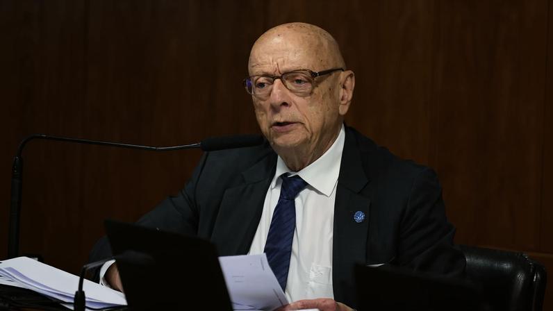 Após Lula vetar o PL da Dosimetria, o senador Esperidião Amin (PP-SC) propôs a anistia total aos condenados pelos atos de 8 de janeiro. (Foto: Edilson Rodrigues/Agência Senado)