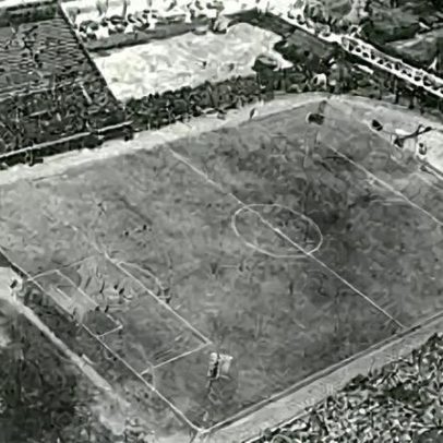 Inauguração do primeiro estádio do Internacional
