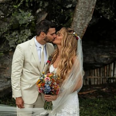 Lucas Malvacini se casa com jornalista Anna Laura em Minas Gerais