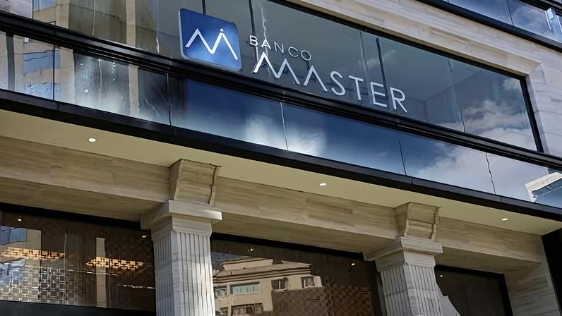 Fachada do Banco Master