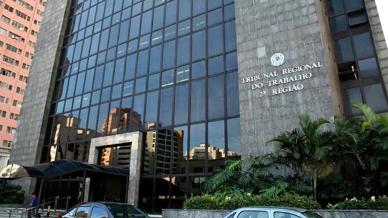 O Tribunal Regional do Trabalho da 2ª Região (TRT2). Foto: CNJ/Reprodução