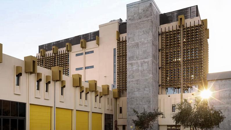 Fire Station, headed by Wael Shawky, offers exhibition space and residencies