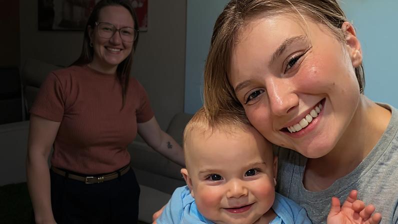 Lucas Borbas mostra primeiro dia na escolinha de Arthur, seu filho com Isabel Veloso (2006-2026) — Foto: Reprodução/Instagram