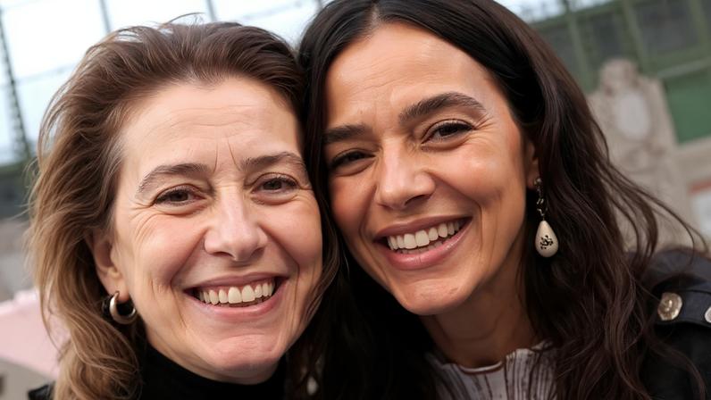Fernanda Torres e Bruna Marquezine — Foto: @diniloris
