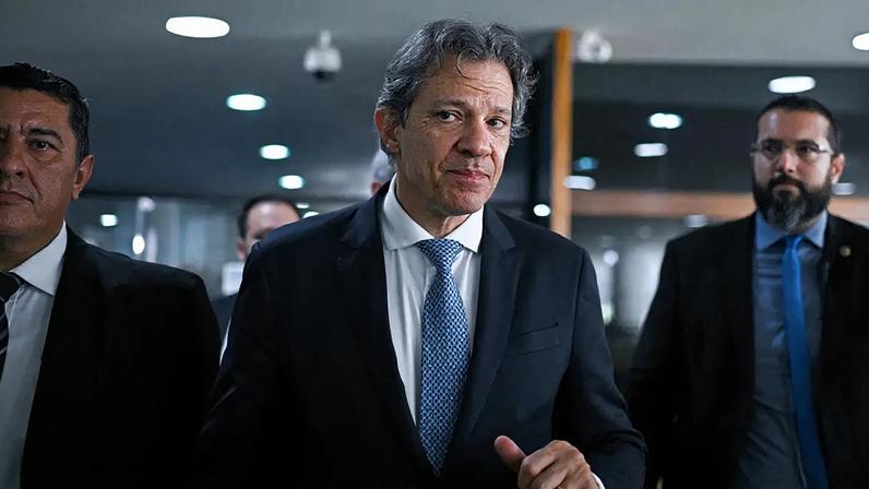 O ministro Fernando Haddad, da Fazenda. (Foto: André Borges/EFE)