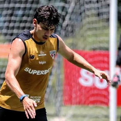 São Paulo encerra preparação para jogo contra Flamengo; provável escalação