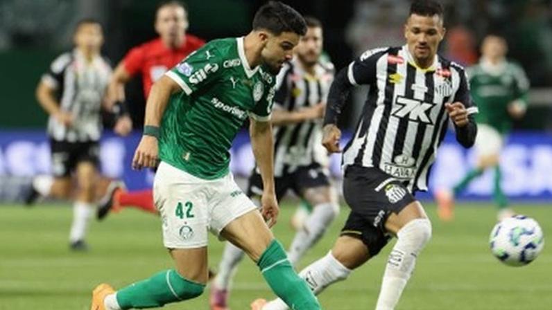 Palmeiras e Santos se enfrentam no Paulistão