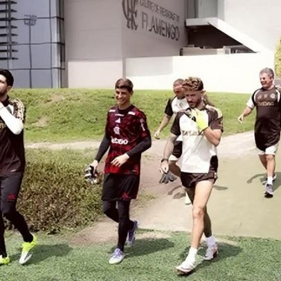 Flamengo não consegue pousar em SP por tempestade