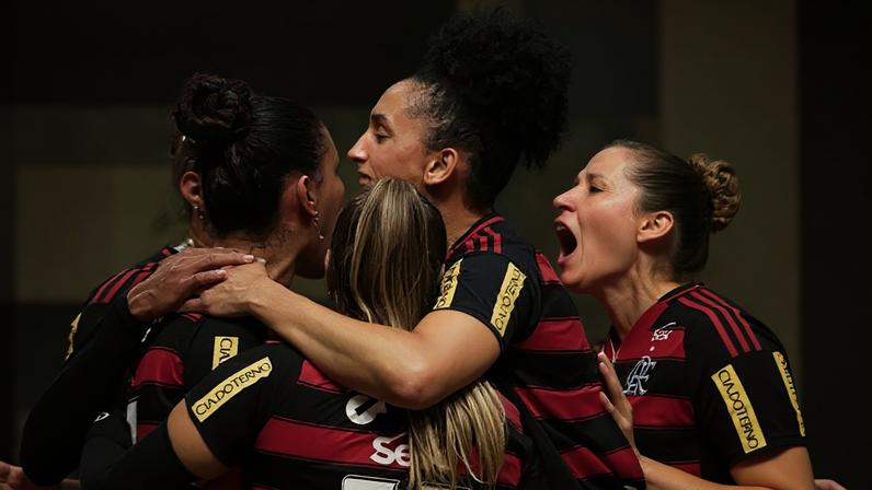 Sesc RJ Flamengo na Superliga Feminina de vôlei 25/26 (Foto: Mariana Sá/ CRF)