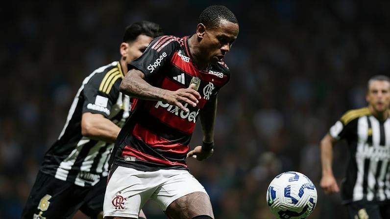 Wallace Yan em ação pelo Flamengo (Foto: Gilvan de Souza/Flamengo)