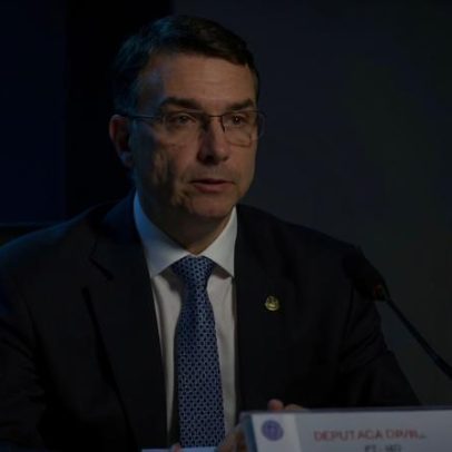 Ministério pede à PF investigação de Flávio por post sobre Lula e Maduro