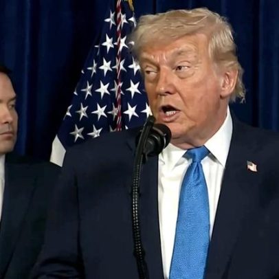 Trump anuncia governança na Venezuela até mudança