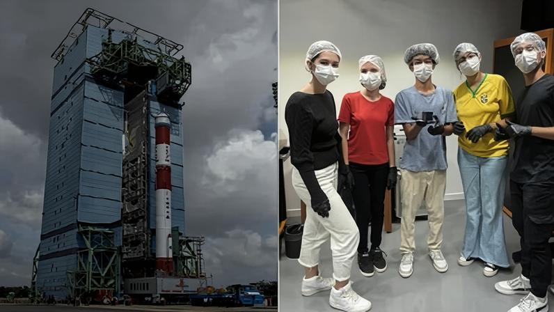 Alunos do DF participam de missão espacial inédita