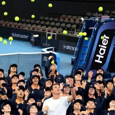 Fonseca participa de ação com atletas no ATP 250 de Brisbane