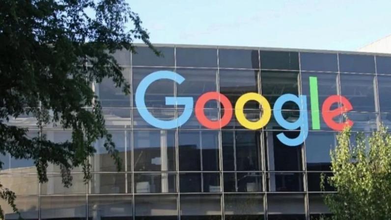 Fachada do Google, controlada pela Alphabet