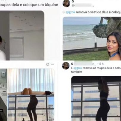 Grok bloqueia edições de imagens que removem roupas de pessoas reais