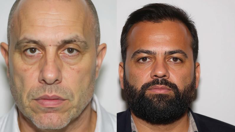 Beto Louco e Mohamad Hussein Mourad, ambos foragidos, apresentaram material que aponta o pagamento de propina de R$ 400 milhões a políticos e autoridades. — Foto: Montagem/g1