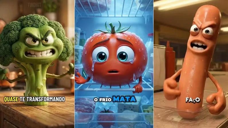 Vídeos de alimentos que dão dicas viralizam nas redes sociais — Foto: Reprodução/TikTok