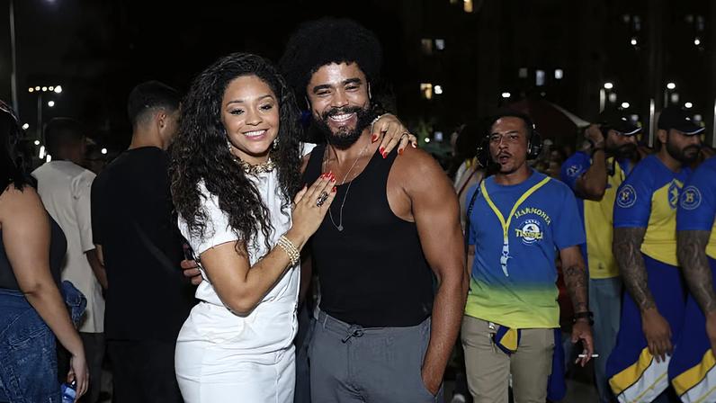 Juliana Alves e Diogo Almeida — Foto: Roberto Filho/BrazilNews