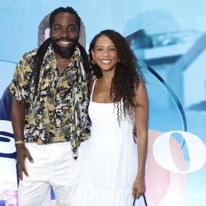 Taís Araujo prestigia Lázaro Ramos em lançamento no Rio de Janeiro