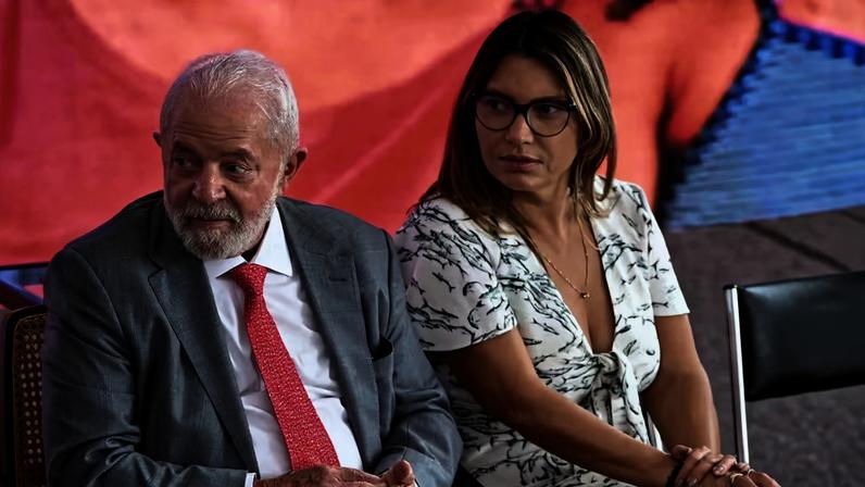 Presidente Lula e a primeira-dama Janja — Foto: TON MOLINA/FOTOARENA/FOTOARENA/ESTADÃO CONTEÚDO