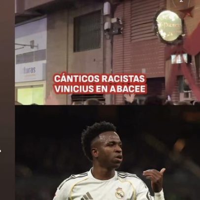 Albacete emite nota oficial após ataques racistas contra Vini Jr.