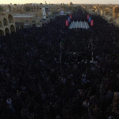 Apoiadores do regime iraniano criticam distúrbios e interferência externa