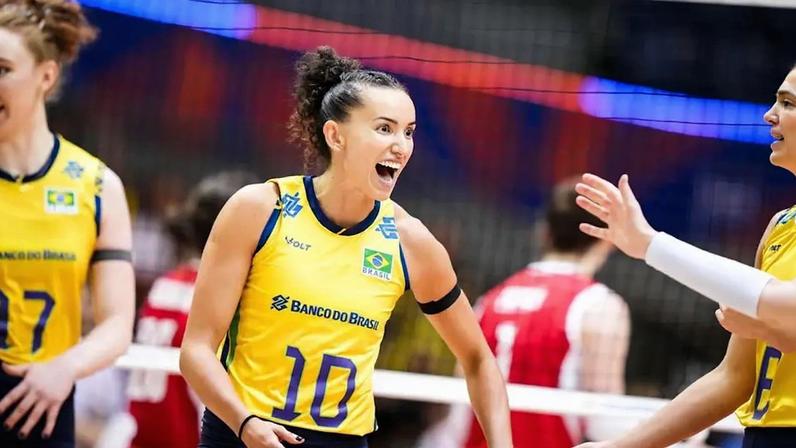 Gabi Guimarães é a capitã da Seleção Brasileira