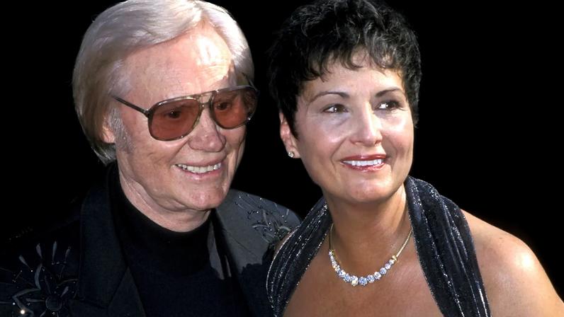 George Jones and Nancy Sepulveda during The 35th Annual Academy of Country Music Awards