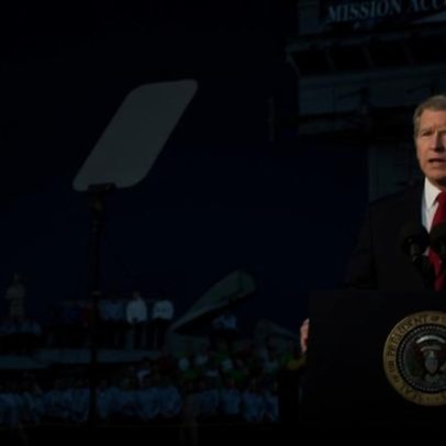 Trump imita o estilo de George W. Bush