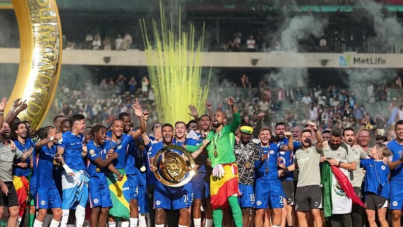 Chelsea foi o grande campeão da Copa do Mundo de Clubes 2025 — Foto: Getty Images