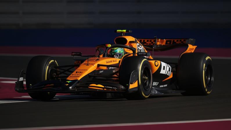 McLaren foi campeã de construtores da Fórmula 1 em 2025 com o MCL39 — Foto: Lars Baron/LAT Images