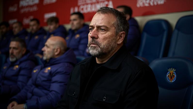 Hansi Flick, técnico do Barcelona — Foto: Getty Images